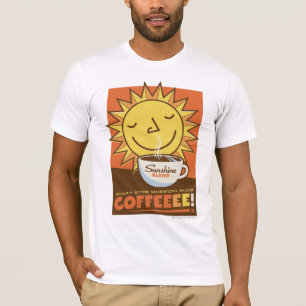 Camiseta Café de mezcla Sunshine