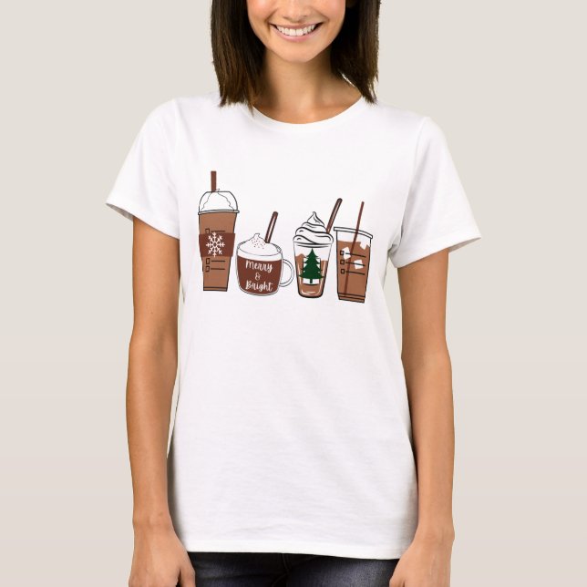 Camiseta Café de navidades (Anverso)