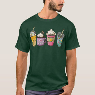 Camiseta Café de Pascua Bunny Café Helado Lover Feliz Pascu