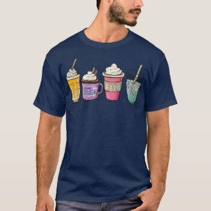 Camiseta Café de Pascua Bunny Latte Café Christian fe E