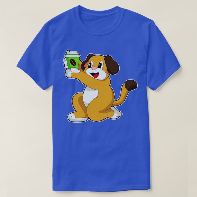 Camiseta Café de perro Mug (Diseño del anverso)