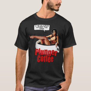 Camiseta Café de Plunger 2 go capuchino