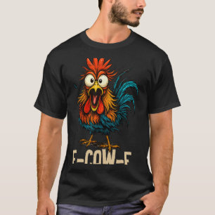 Camiseta Café de Pollo F-caw-f Gallo Fcawf