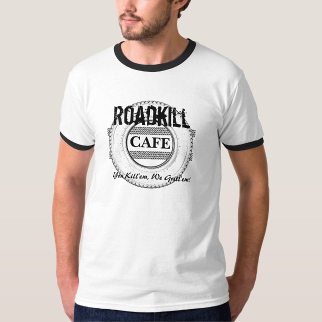 Camiseta Café de Roadkill (Anverso)