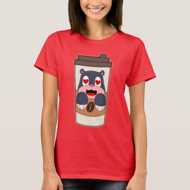 Camiseta Café de Topo para llevar (Anverso)
