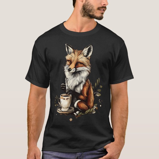 Camiseta Café de vida silvestre (Anverso)