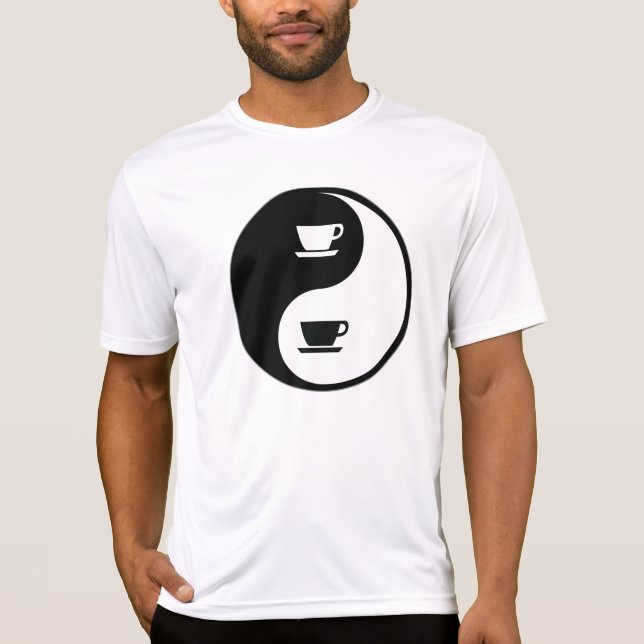 Camiseta Café de Yin Yang (Anverso)