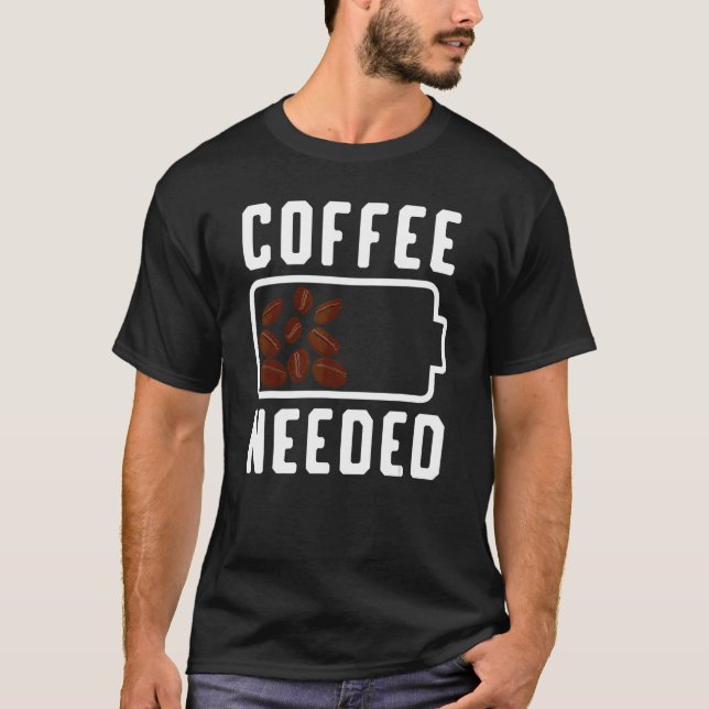 Camiseta Café  Decir bebedor de café Espresso Ropa de café (Anverso)