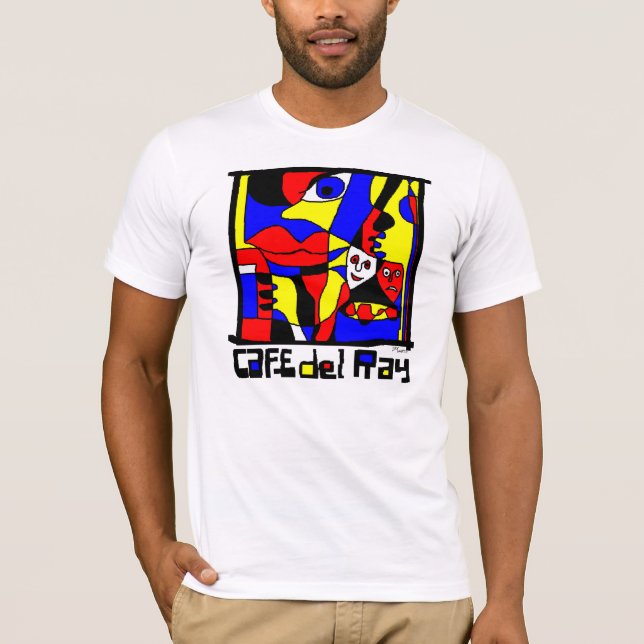 Camiseta Cafe Del Ray - Flamenco (Anverso)