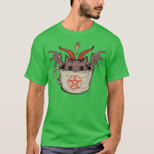 Camiseta café demonio
