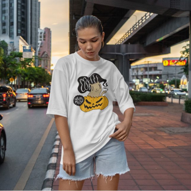 Camiseta Café Derecha Meow (Subido por el creador)