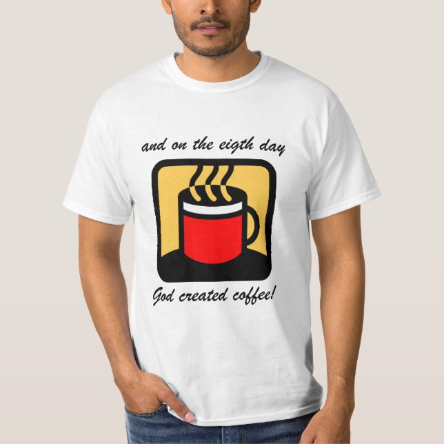 Camiseta Café divertido (Anverso)