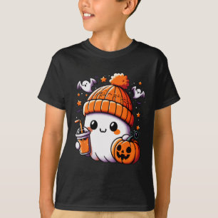 Camiseta Café dulce de fantasma con café de Halloween