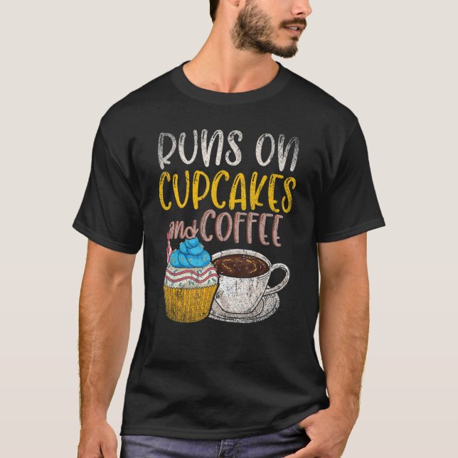 Camiseta Café Dulce Dulces Snacks Frosting Pastel (Anverso)