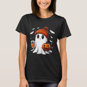 Camiseta Café dulce para beber fantasma Halloween café fant