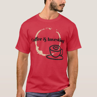 Camiseta Café e inversión
