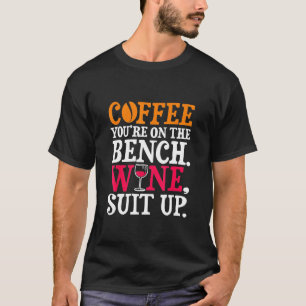 Camiseta Café En El Baño De Vino Para Adultos
