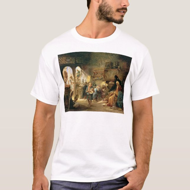 Camiseta Café en El Cairo, 1870s (Anverso)