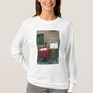 Camiseta Café en la acera, Chania, Creta, Grecia