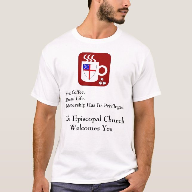 Camiseta Café episcopal (Anverso)