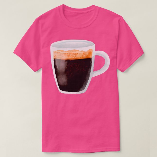 Camiseta Café Espresso (Diseño del anverso)