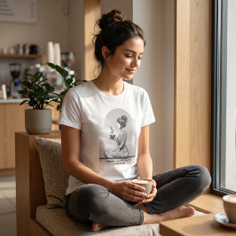 Camiseta Café Espresso Consciente Meditación Zen Un Tiro Bu