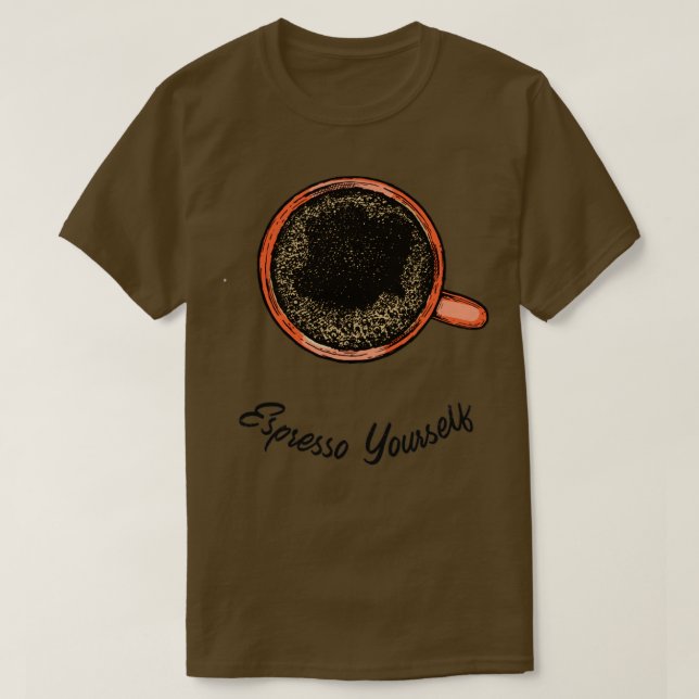 Camiseta Café Espresso Lover Shirt regalo de café para Morn (Diseño del anverso)