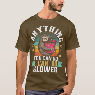 Camiseta Café espumoso, flojo, poco afectuoso, poco afectuo