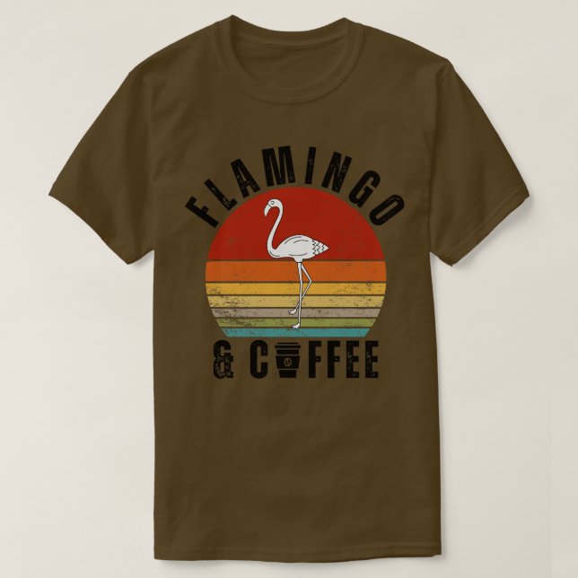 Camiseta Café Flamingo (Diseño del anverso)