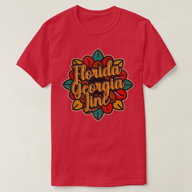 Camiseta Café Florida Georgia Line TShirt (Diseño del anverso)