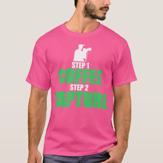 Camiseta Café fotográfico