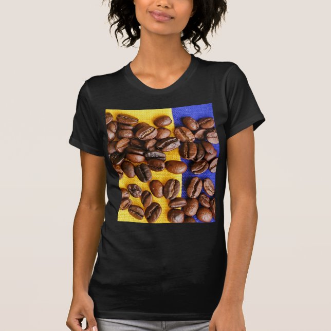 Camiseta Café frijol (Anverso)