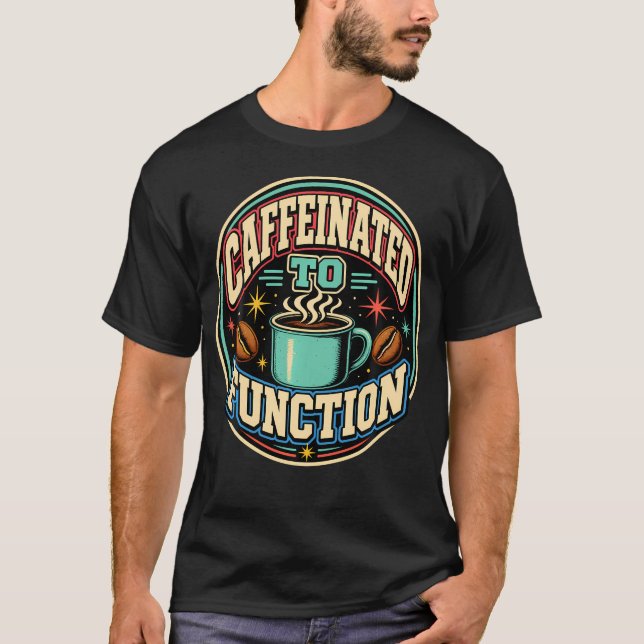 Camiseta Café Funcionamiento Cafeinado (Anverso)