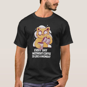 Camiseta Café: Gato durmiente 2