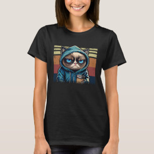 Camiseta Café gato I gatos retro 13
