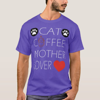 Camiseta café gato madre lovercats loversanimal