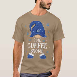 Camiseta Café Gnome Hanukkah Familia judía coincidente Navi