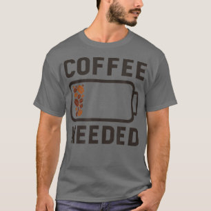 Camiseta Café Gracioso Diciendo Café Beber Café Espresso Ca