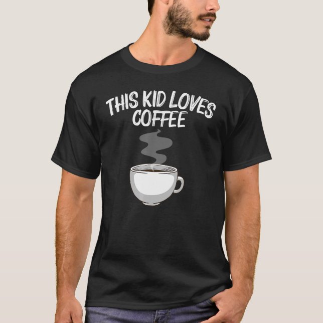Camiseta Café Guay Para Niños Copa Café Barista Espre (Anverso)