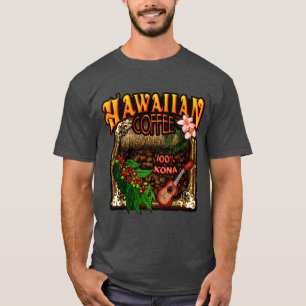 Camiseta Café hawaiano