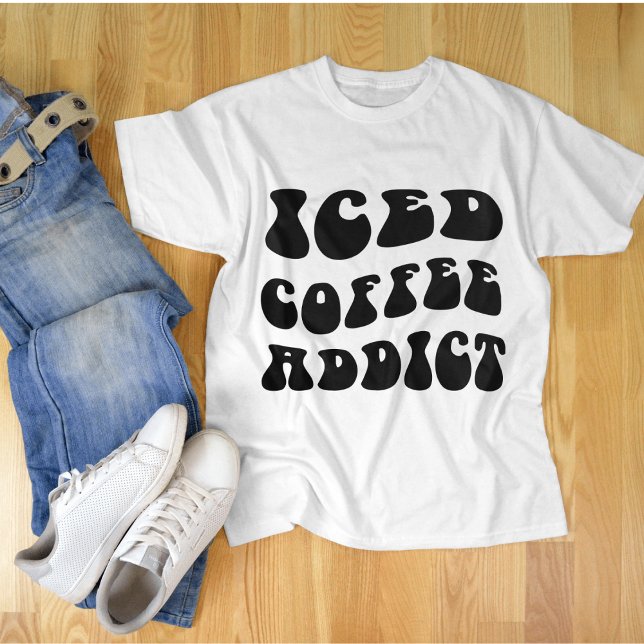 Camiseta Café helado | Café Lover Coffee Addict (Subido por el creador)
