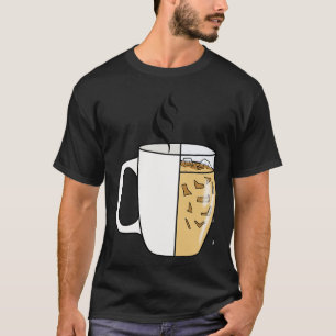 Camiseta Café helado caliente