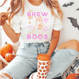 Camiseta Café helado fantasma lindo Cold Brew y gráficos de