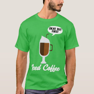 Camiseta Café helado Lover Barista Cold Brew Caffeine 2