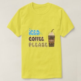 Camiseta Café helado, por favor