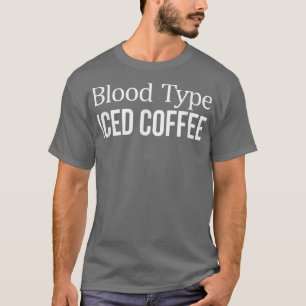 Camiseta Café helado tipo sangre