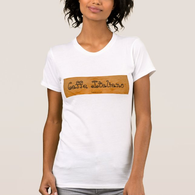 Camiseta Café Italiano (Anverso)