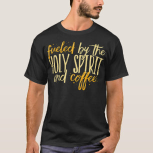 Camiseta CAFÉ JESÚS Santo Espíritu y café frijol b