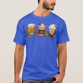 Camiseta Café Latte Fall de especias de calabaza sale de lo
