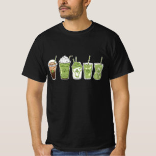 Camiseta Café Latte Verde Lindo Irlandés Día de San Patrici